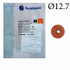 Диски полировочные RoundFlex №2214F мягкие (оранжевый) 12,7мм 50шт, Kagayaki